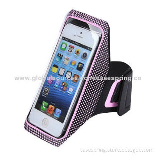 Armband for iPhone, Made of Neoprene and Nylon, Various Colors Available